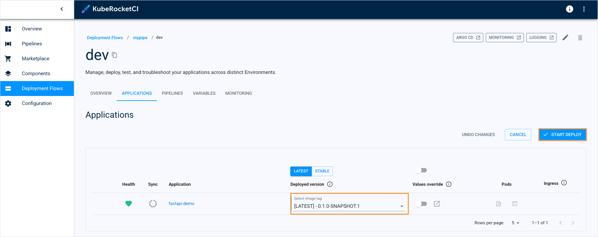 CD Pipeline deploy CD Pipeline Deploy initial version